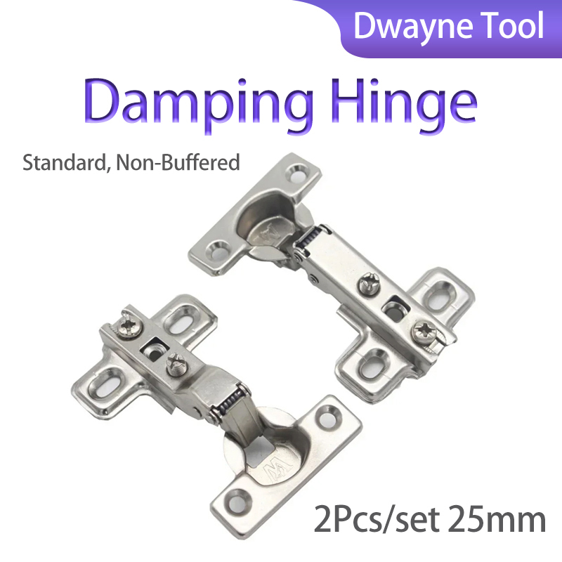 Damper Hinges 2Pcs/Set 25mm, F - Cabinet Hinge Overlay recension och pris